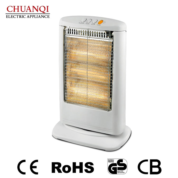 रिमोटसह 1200W 3 ट्यूब हॅलोजन हीटर घर गरम करण्यासाठी आराम कसा सुधारतो?